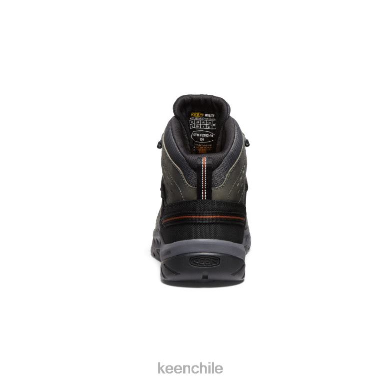 calzado KEEN Flint II impermeable medio (puntera blanda) gris acero/caparazón de tortuga hombres J4XN676 - Image 5