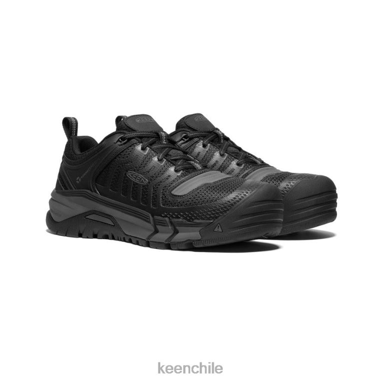 calzado KEEN Kansas City (puntera de fibra de carbono) negro/pistola hombres J4XN6233 - Image 2