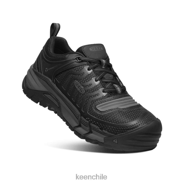 calzado KEEN Kansas City (puntera de fibra de carbono) negro/pistola hombres J4XN6233 - Image 3