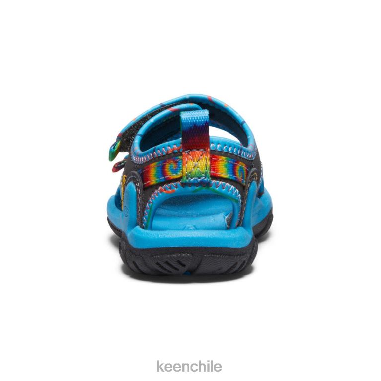 calzado KEEN Knotch Creek con puntera abierta imán/teñido anudado niños pequeños J4XN6814 - Image 5
