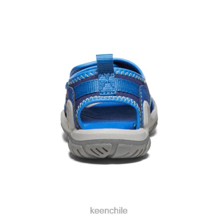 calzado KEEN Knotch River con puntera abierta profundidades brillantes de cobalto/azul pequeños niños J4XN6929 - Image 5