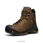 calzado KEEN Monte Vernon 6" cascada marrón hombres J4XN6283 - Image 3