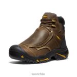 calzado KEEN Monte Vernon 6" cascada marrón hombres J4XN6353 - Image 3