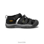 calzado KEEN newport h2 amarillo negro niños grandes J4XN6750