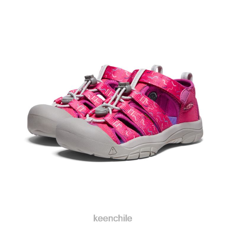 calzado KEEN newport h2 azalea/festival fucsia niños grandes J4XN6758 - Image 2