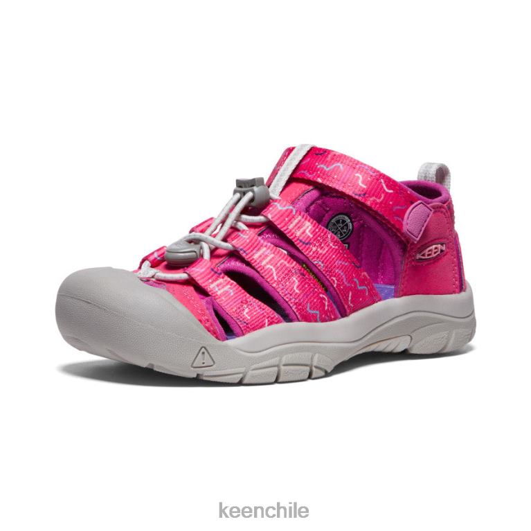 calzado KEEN newport h2 azalea/festival fucsia niños grandes J4XN6758 - Image 3