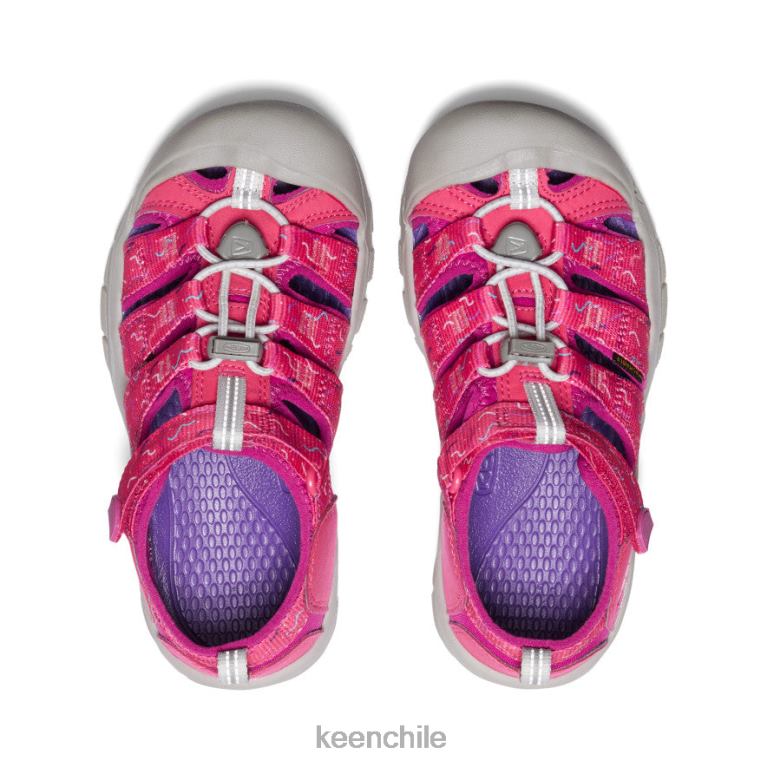 calzado KEEN newport h2 azalea/festival fucsia niños grandes J4XN6758 - Image 4
