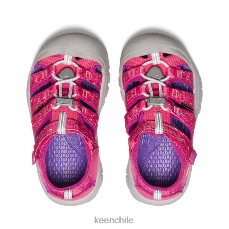calzado KEEN newport h2 azalea/festival fucsia pequeños niños J4XN6739 - Image 4