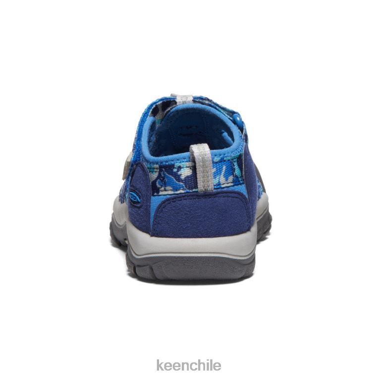 calzado KEEN newport h2 camuflaje/cobalto brillante pequeños niños J4XN6748 - Image 5