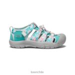 calzado KEEN newport h2 camuflaje/glaseado rosa niños grandes J4XN6754