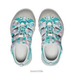 calzado KEEN newport h2 camuflaje/glaseado rosa niños grandes J4XN6754 - Image 4