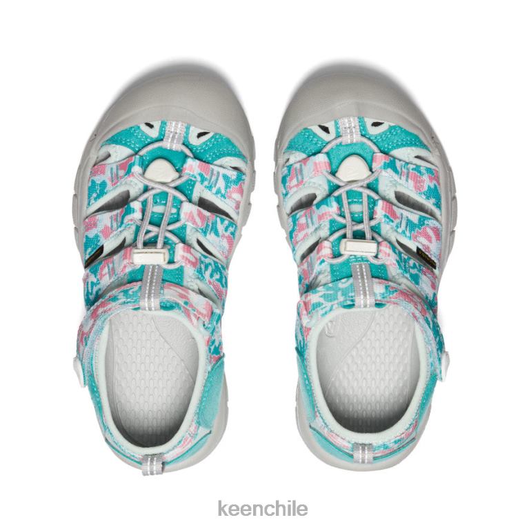 calzado KEEN newport h2 camuflaje/glaseado rosa niños grandes J4XN6754 - Image 4