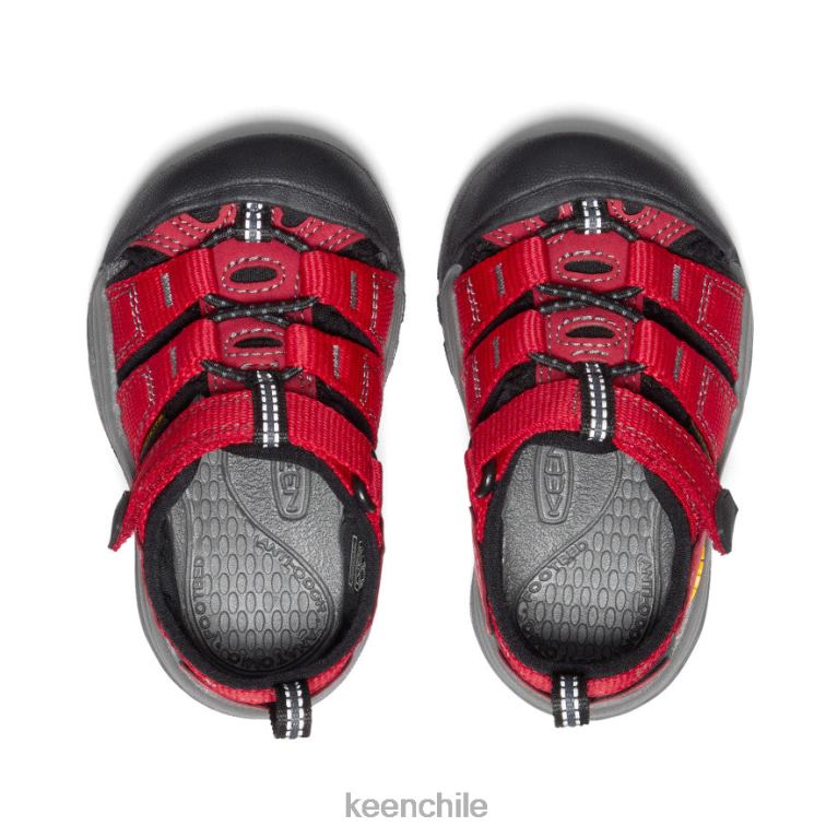 calzado KEEN newport h2 cinta roja/gárgola niños pequeños J4XN6827 - Image 4