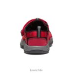 calzado KEEN newport h2 cinta roja/gárgola niños pequeños J4XN6827 - Image 5