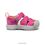 calzado KEEN newport h2 coral muy baya/fusión niños pequeños J4XN6828