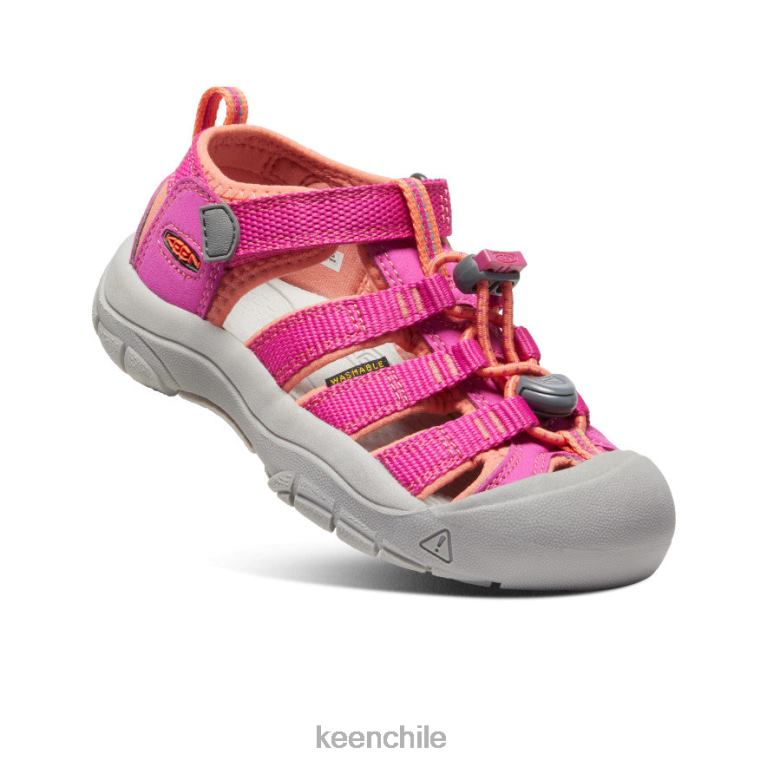 calzado KEEN newport h2 coral muy baya/fusión pequeños niños J4XN6747 - Image 3