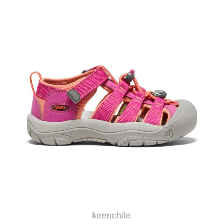 calzado KEEN newport h2 coral muy baya/fusión pequeños niños J4XN6747 - Image 1