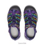 calzado KEEN newport h2 multi/tillandsia violeta niños grandes J4XN6753 - Image 4