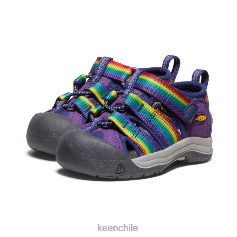 calzado KEEN newport h2 multi/tillandsia violeta niños pequeños J4XN6830 - Image 2
