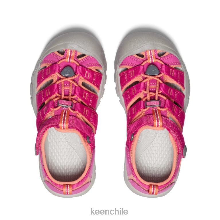 calzado KEEN newport h2 muy baya/coral fusión niños grandes J4XN6765 - Image 4