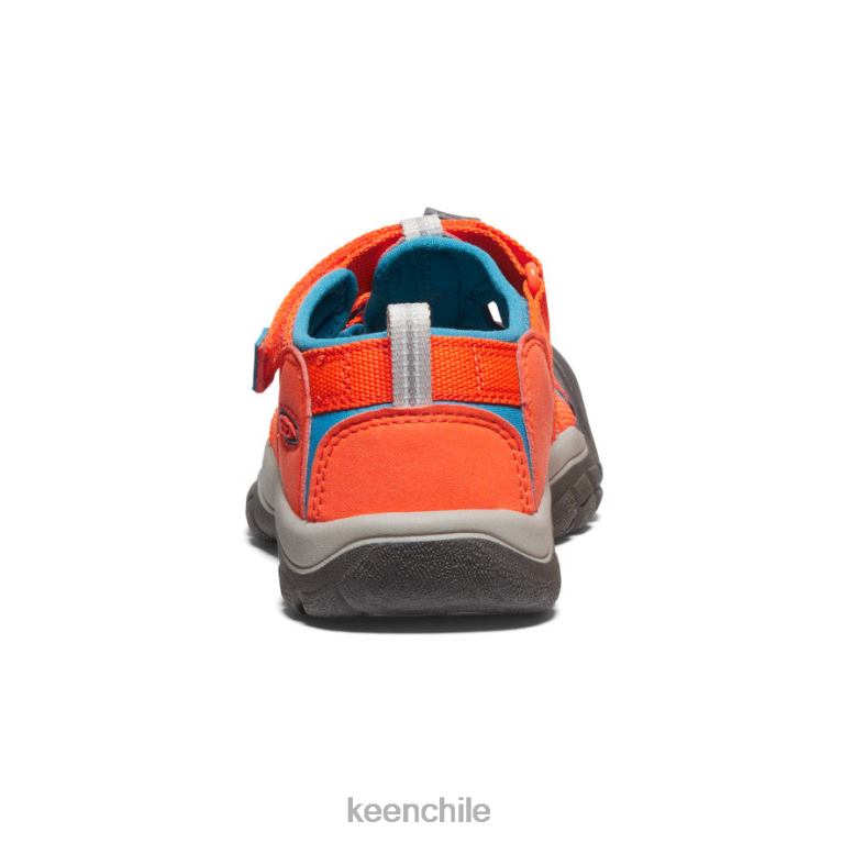 calzado KEEN newport h2 naranja seguridad/azul fiordo niños grandes J4XN6756 - Image 5