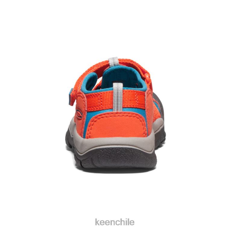calzado KEEN newport h2 naranja seguridad/azul fiordo pequeños niños J4XN6738 - Image 5