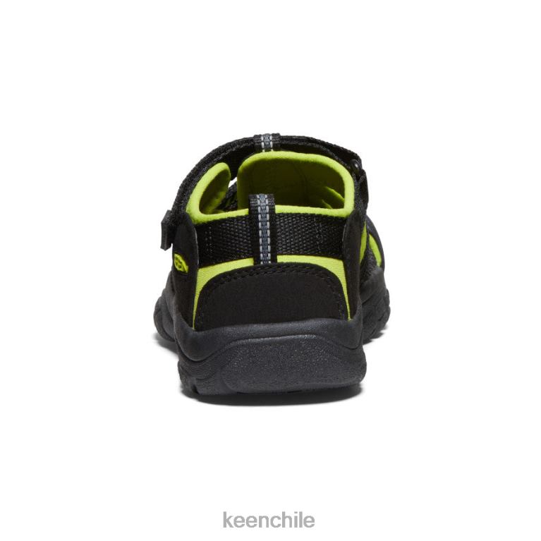 calzado KEEN newport h2 negro/verde lima niños grandes J4XN6764 - Image 5