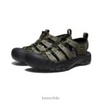 calzado KEEN newport h2 noche del bosque/negro hombres J4XN640 - Image 2
