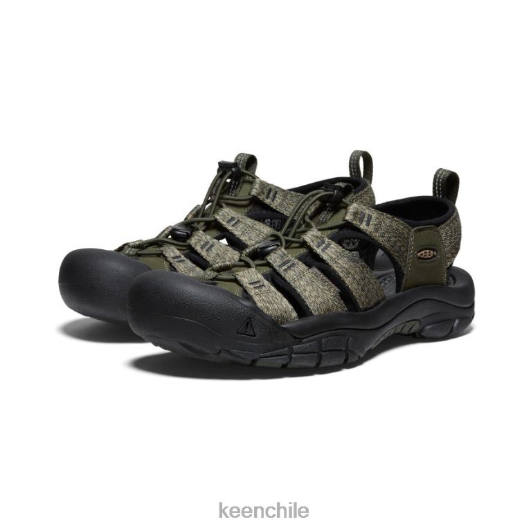 calzado KEEN newport h2 noche del bosque/negro hombres J4XN640 - Image 2