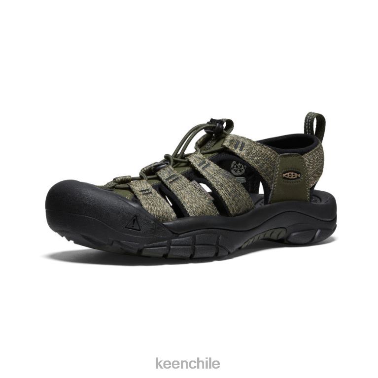 calzado KEEN newport h2 noche del bosque/negro hombres J4XN640 - Image 3
