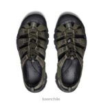 calzado KEEN newport h2 noche del bosque/negro hombres J4XN640 - Image 4
