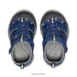 calzado KEEN newport h2 profundidades azules/gárgola niños pequeños J4XN6825 - Image 4