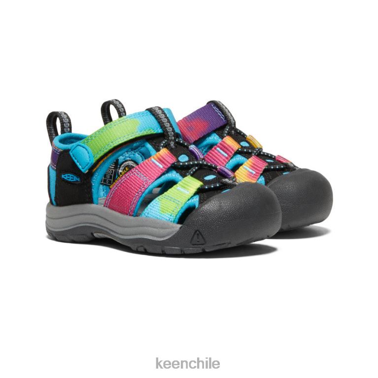 calzado KEEN newport h2 teñido anudado del arco iris niños pequeños J4XN6826 - Image 2