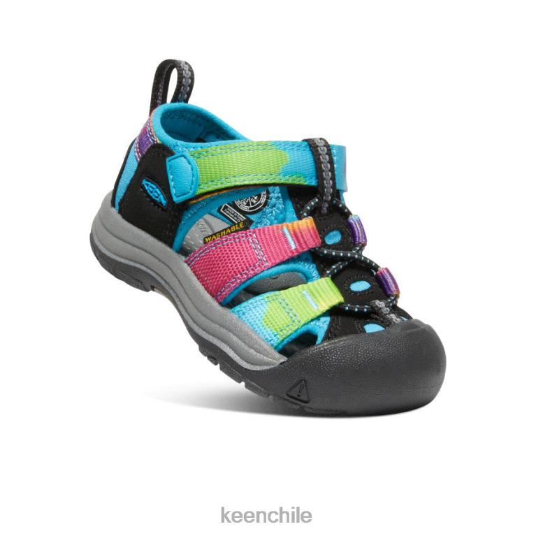 calzado KEEN newport h2 teñido anudado del arco iris niños pequeños J4XN6826 - Image 3