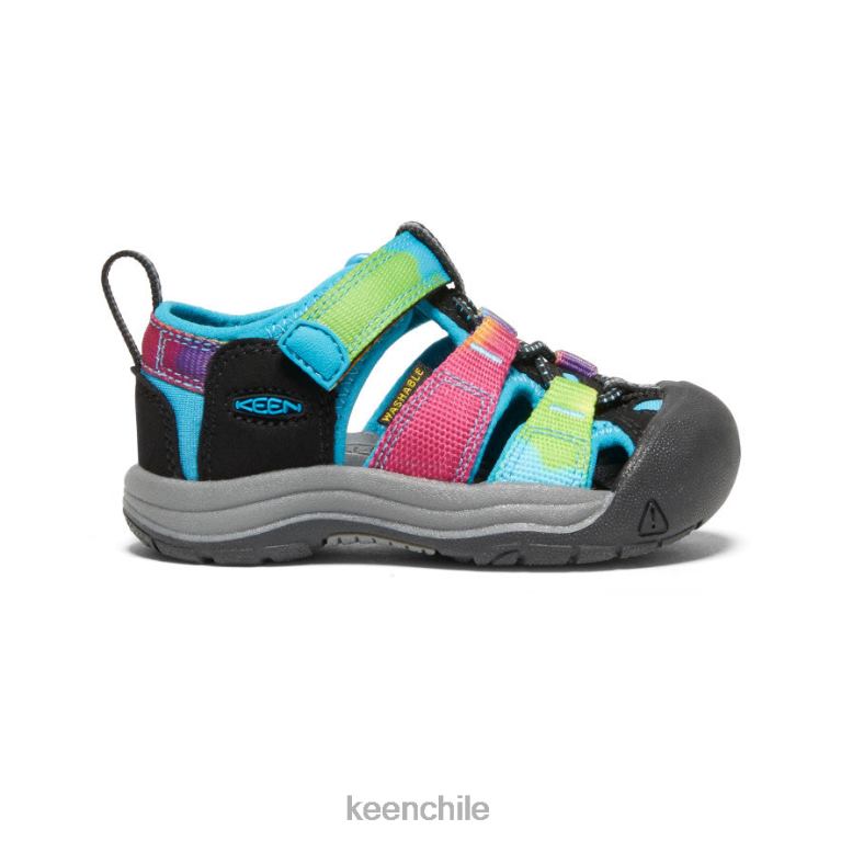 calzado KEEN newport h2 teñido anudado del arco iris niños pequeños J4XN6826 - Image 1