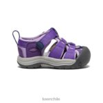 calzado KEEN newport h2 tilandsia violeta/lavanda inglesa niños pequeños J4XN6829