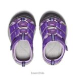 calzado KEEN newport h2 tilandsia violeta/lavanda inglesa niños pequeños J4XN6829 - Image 4