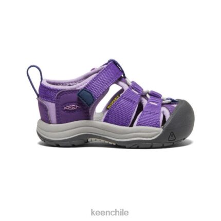 calzado KEEN newport h2 tilandsia violeta/lavanda inglesa niños pequeños J4XN6829
