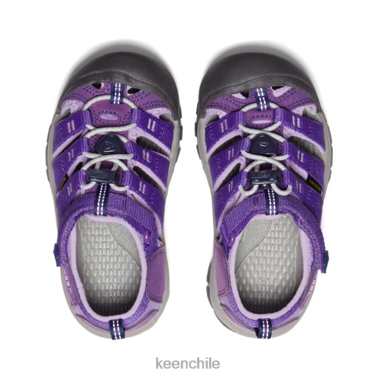 calzado KEEN newport h2 tilandsia violeta/lavanda inglesa pequeños niños J4XN6732 - Image 4