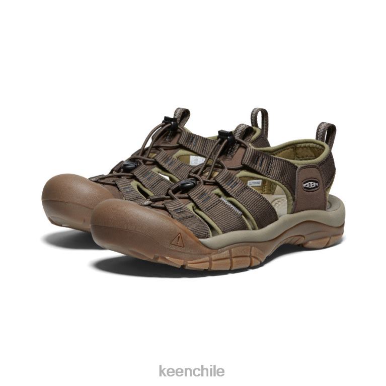 calzado KEEN newport h2 verde oliva/cantimplora hombres J4XN644 - Image 2
