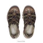 calzado KEEN newport h2 verde oliva/cantimplora hombres J4XN644 - Image 4