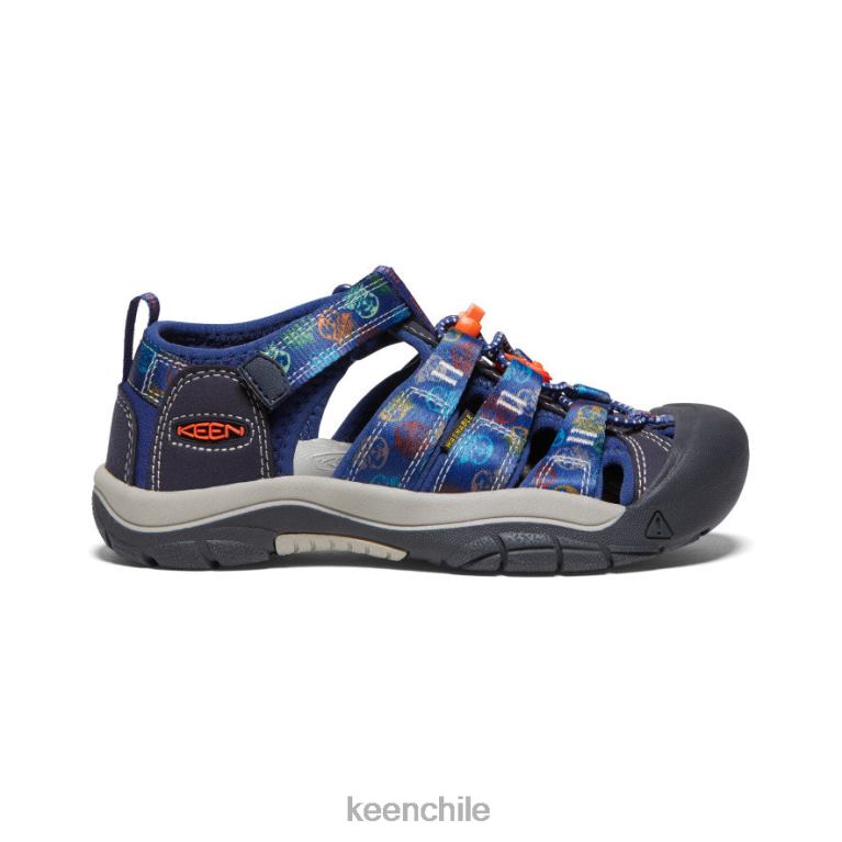 calzado KEEN newport h2 x oso ahumado oso ahumado/multi niños grandes J4XN6761 - Image 1