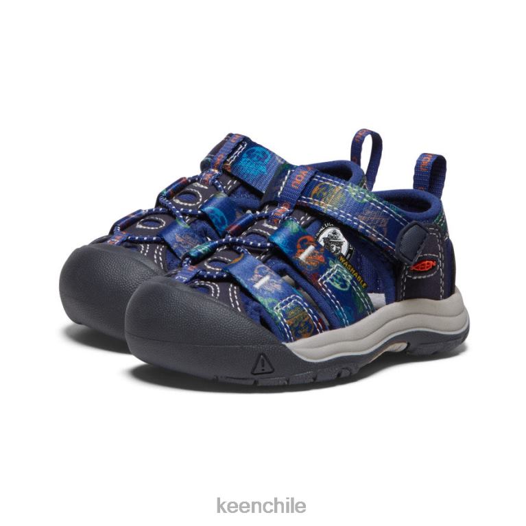 calzado KEEN newport h2 x oso ahumado oso ahumado/multi niños pequeños J4XN6834 - Image 2