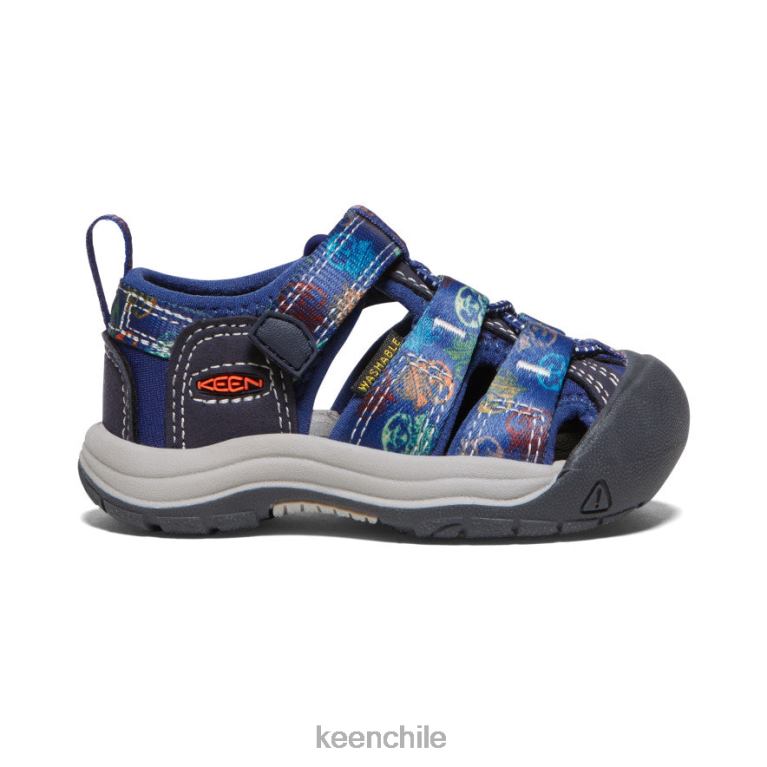 calzado KEEN newport h2 x oso ahumado oso ahumado/multi niños pequeños J4XN6834 - Image 1