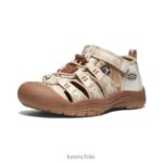 calzado KEEN newport h2 x oso ahumado oso ahumado/smores niños grandes J4XN6762 - Image 3