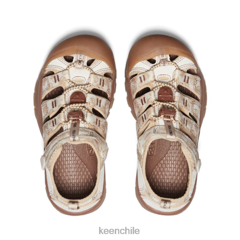 calzado KEEN newport h2 x oso ahumado oso ahumado/smores niños grandes J4XN6762 - Image 4