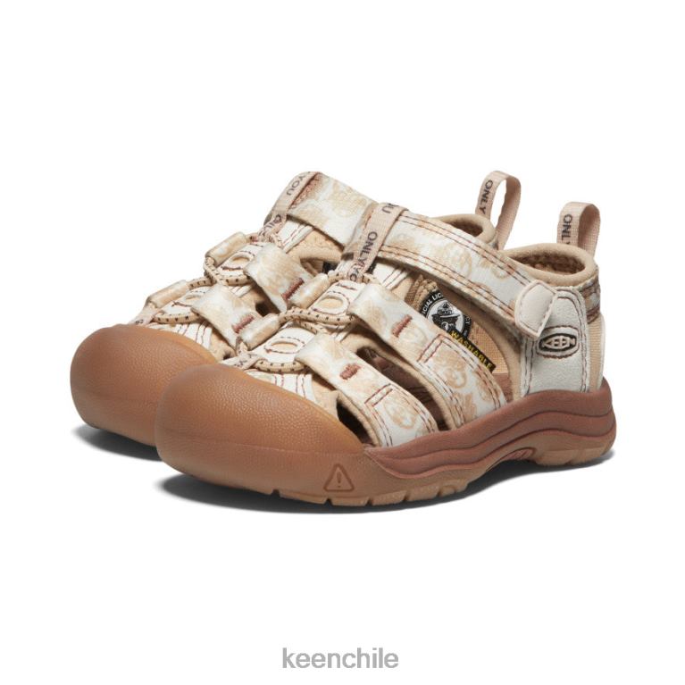 calzado KEEN newport h2 x oso ahumado oso ahumado/smores niños pequeños J4XN6835 - Image 2