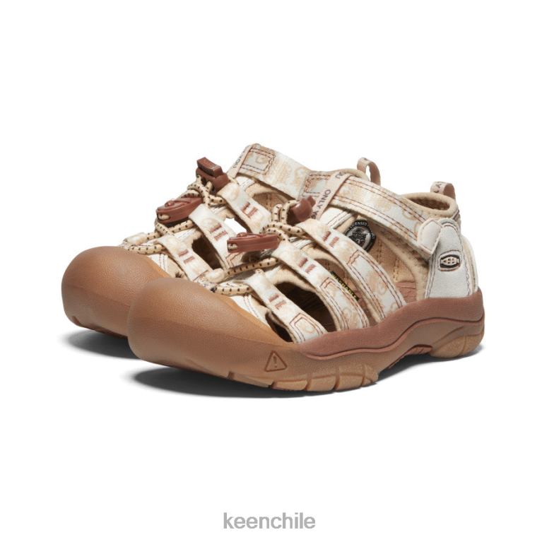 calzado KEEN newport h2 x oso ahumado oso ahumado/smores pequeños niños J4XN6742 - Image 2