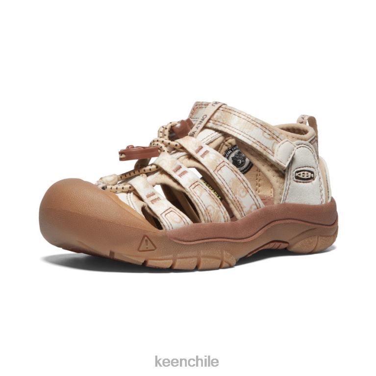calzado KEEN newport h2 x oso ahumado oso ahumado/smores pequeños niños J4XN6742 - Image 3