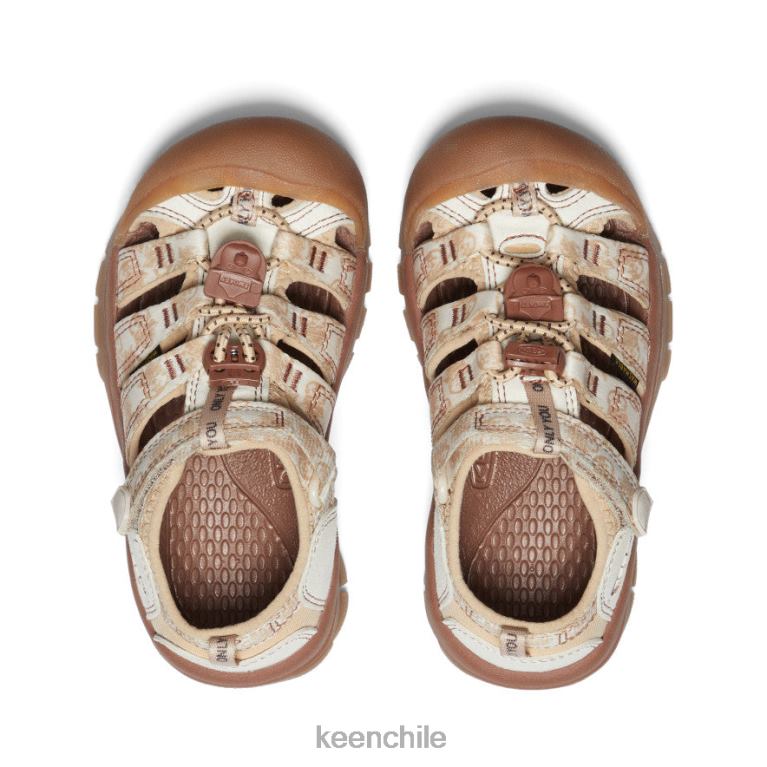 calzado KEEN newport h2 x oso ahumado oso ahumado/smores pequeños niños J4XN6742 - Image 4